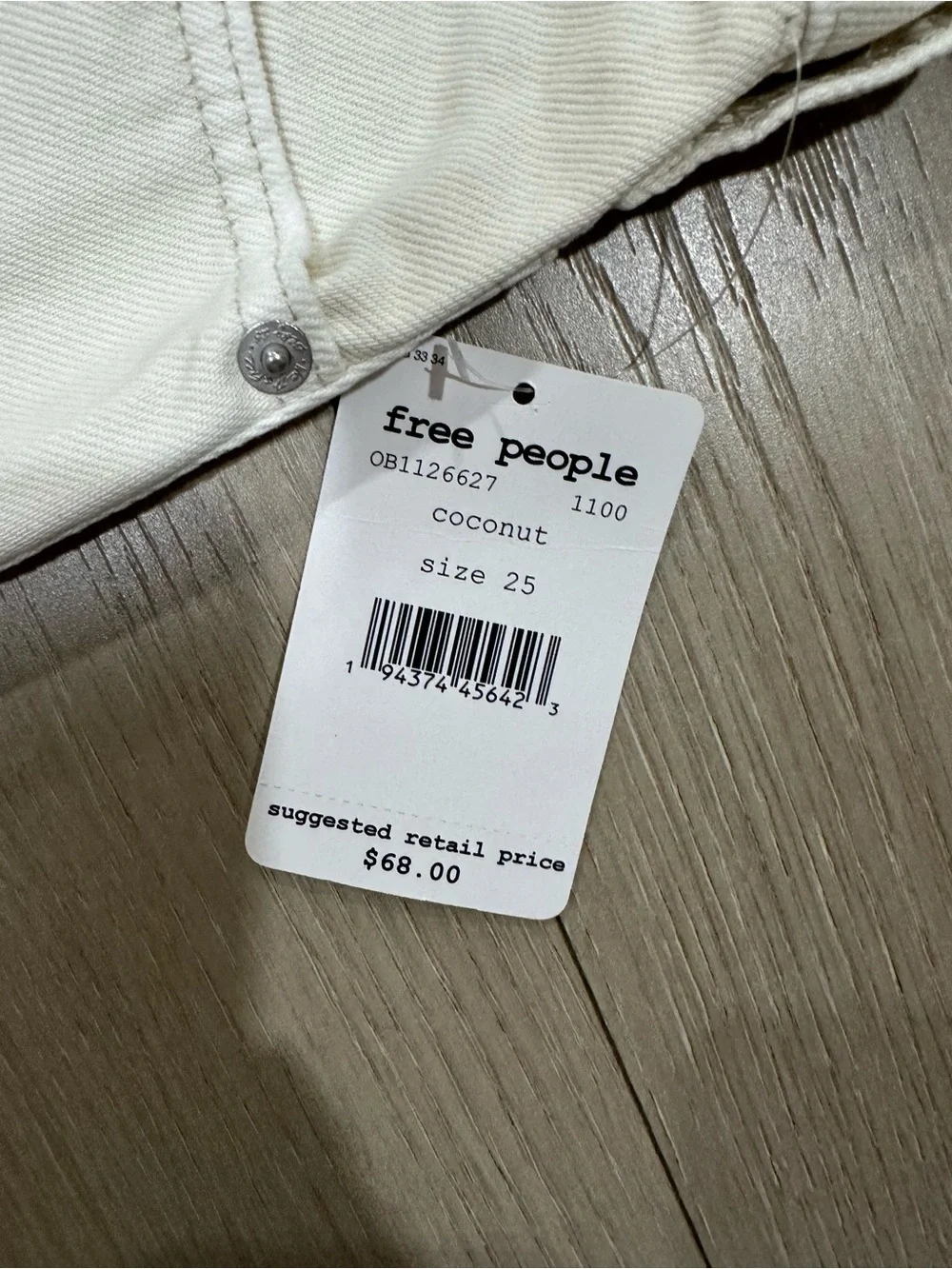 Free People effortless off